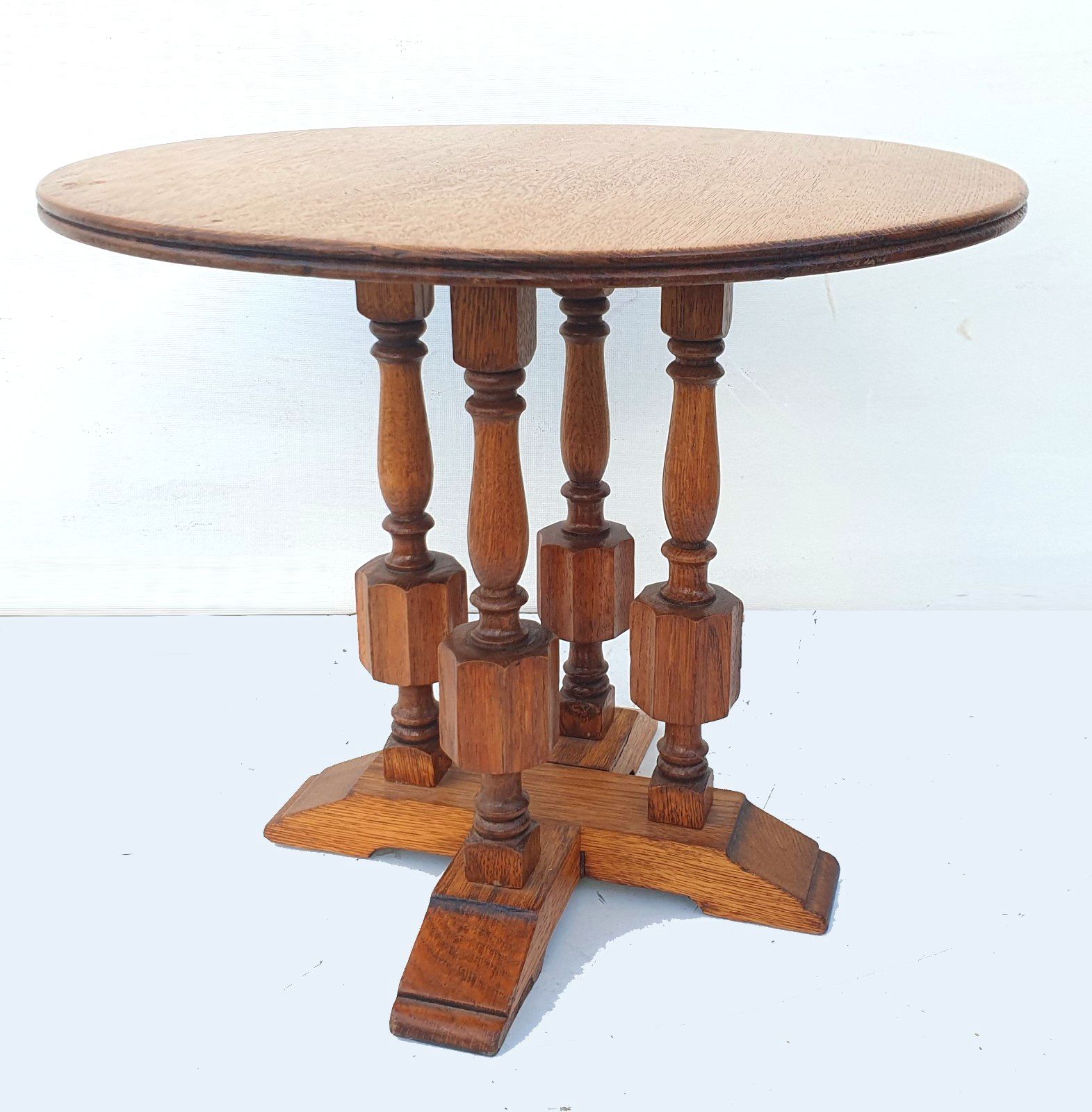 Unusual Art Deco / Arts And Crafts Cotswold Style Table photo furniture
