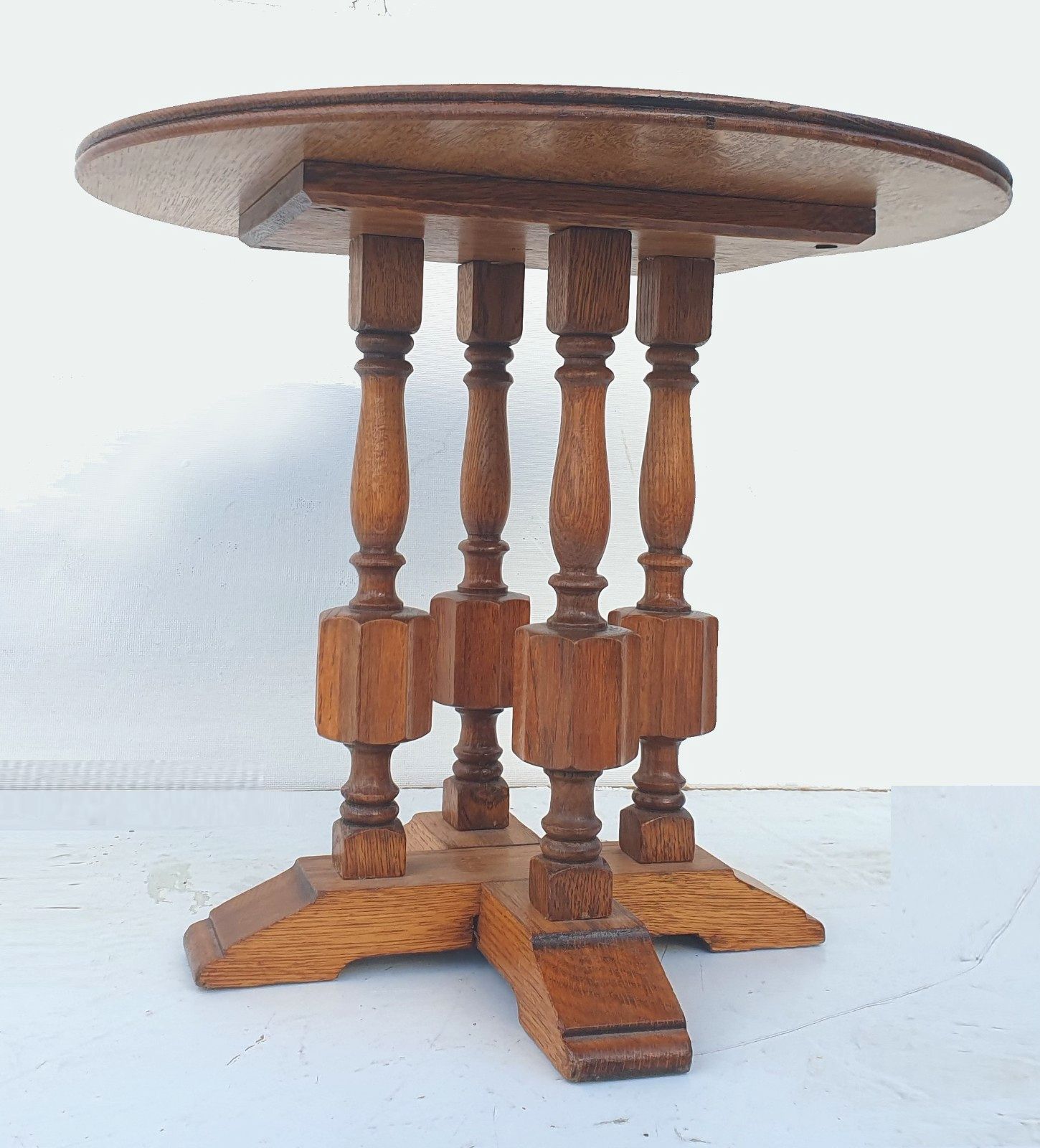 Unusual Art Deco / Arts And Crafts Cotswold Style Table photo Furniture