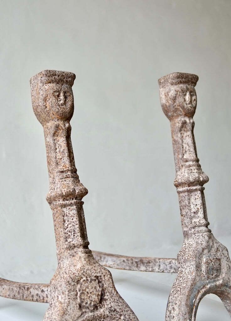 Pair Of 15th Century French Gothic Andirons photo 1854.0