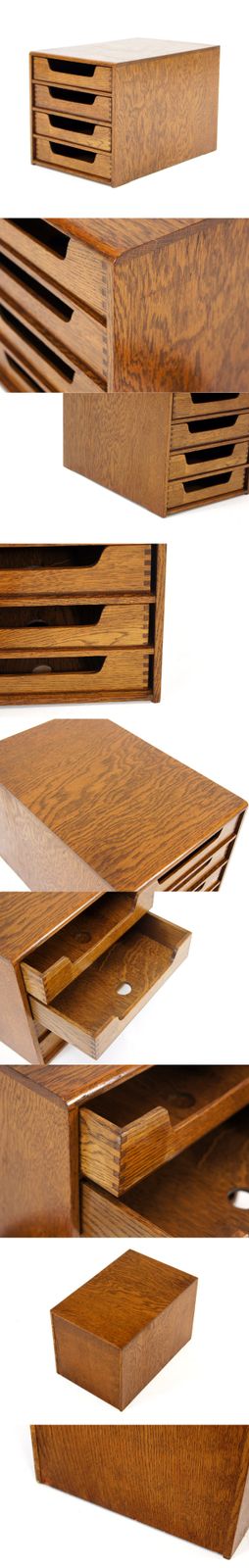 Retro Vintage Danish Oak Paper Tray Desk Tidy Filing Cabinet Mid Century 70s 60s photo furniture