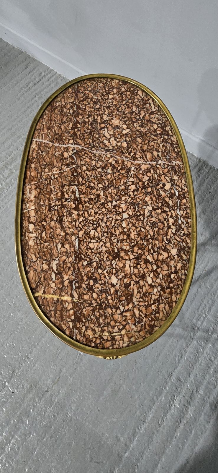 photo for sale Fine French Marble Topped Gueridon