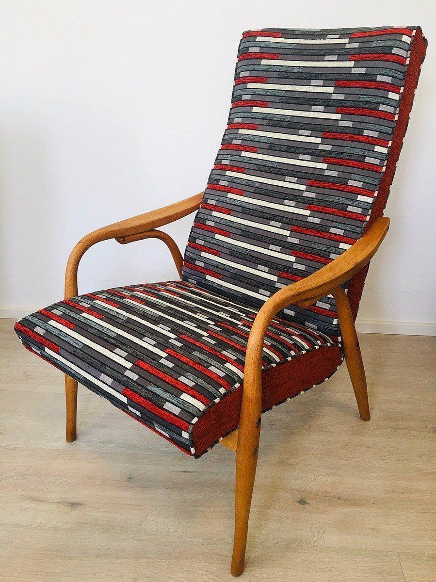Armchair By Antonin Suman For Ton, 1960s photo vintage