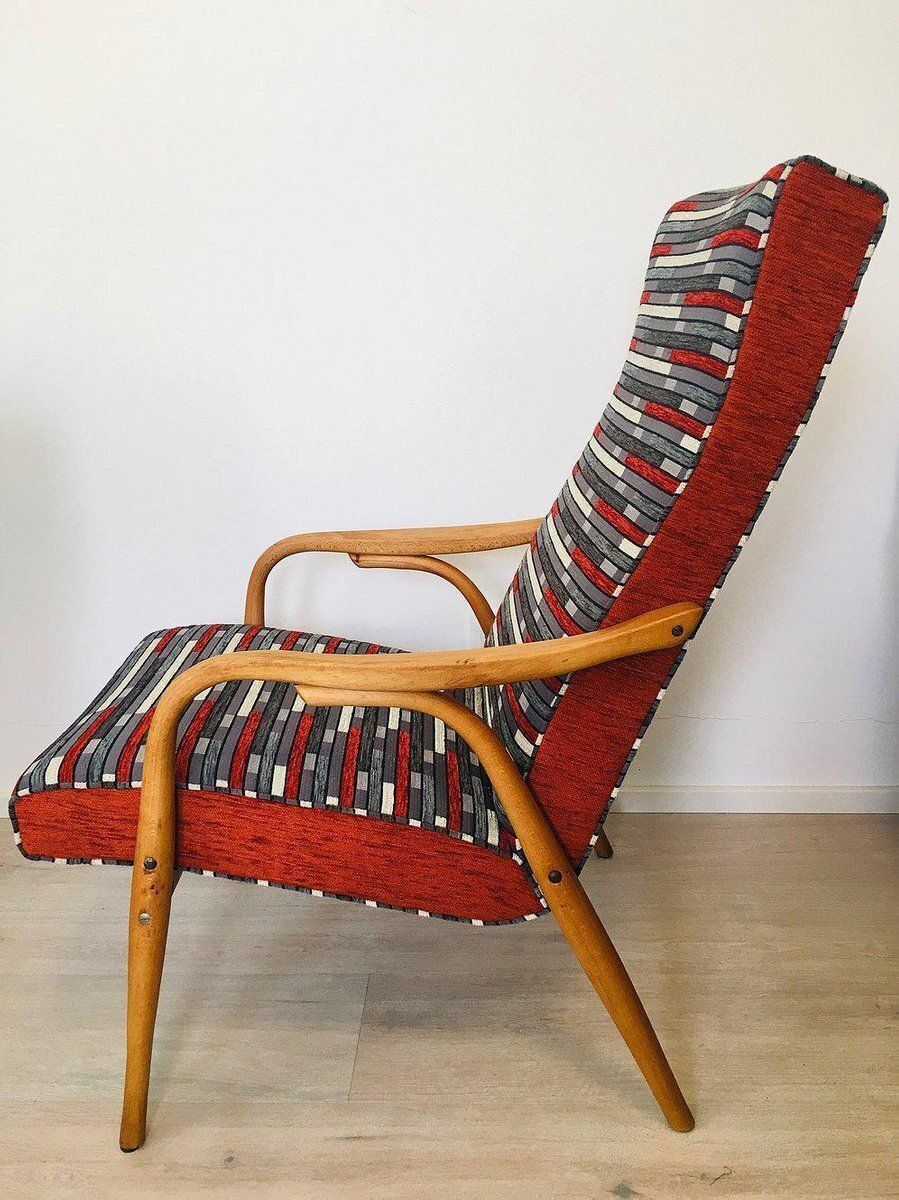 Furniture Armchair By Antonin Suman For Ton, 1960s photo