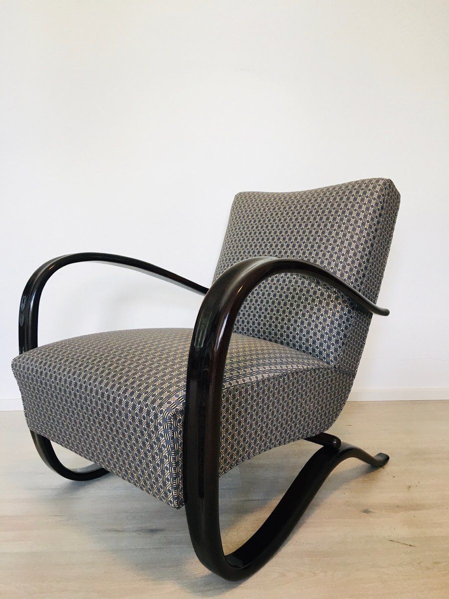 H269 Armchair By Jindřich Halabala For Up Závody, 1930s photo for sale