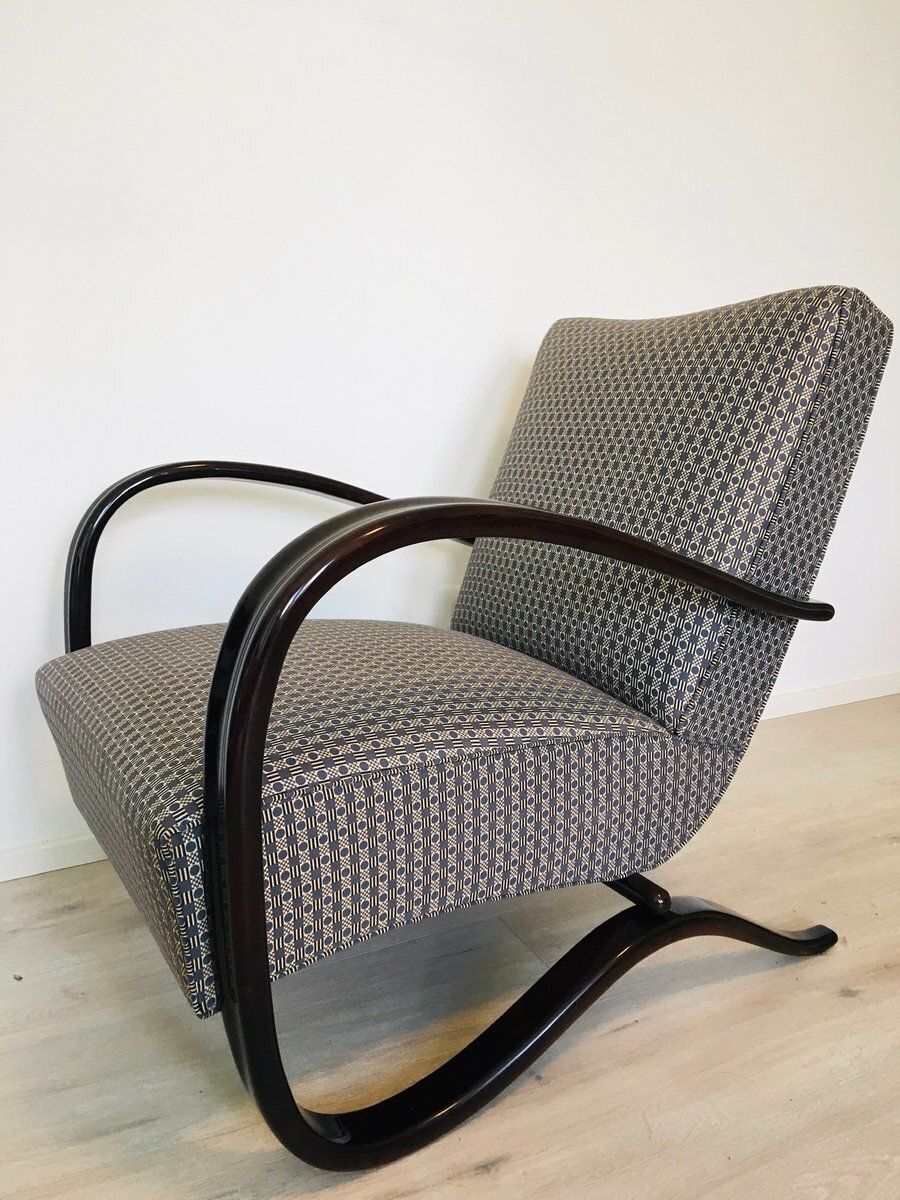photo vinterior H269 Armchair By Jindřich Halabala For Up Závody, 1930s