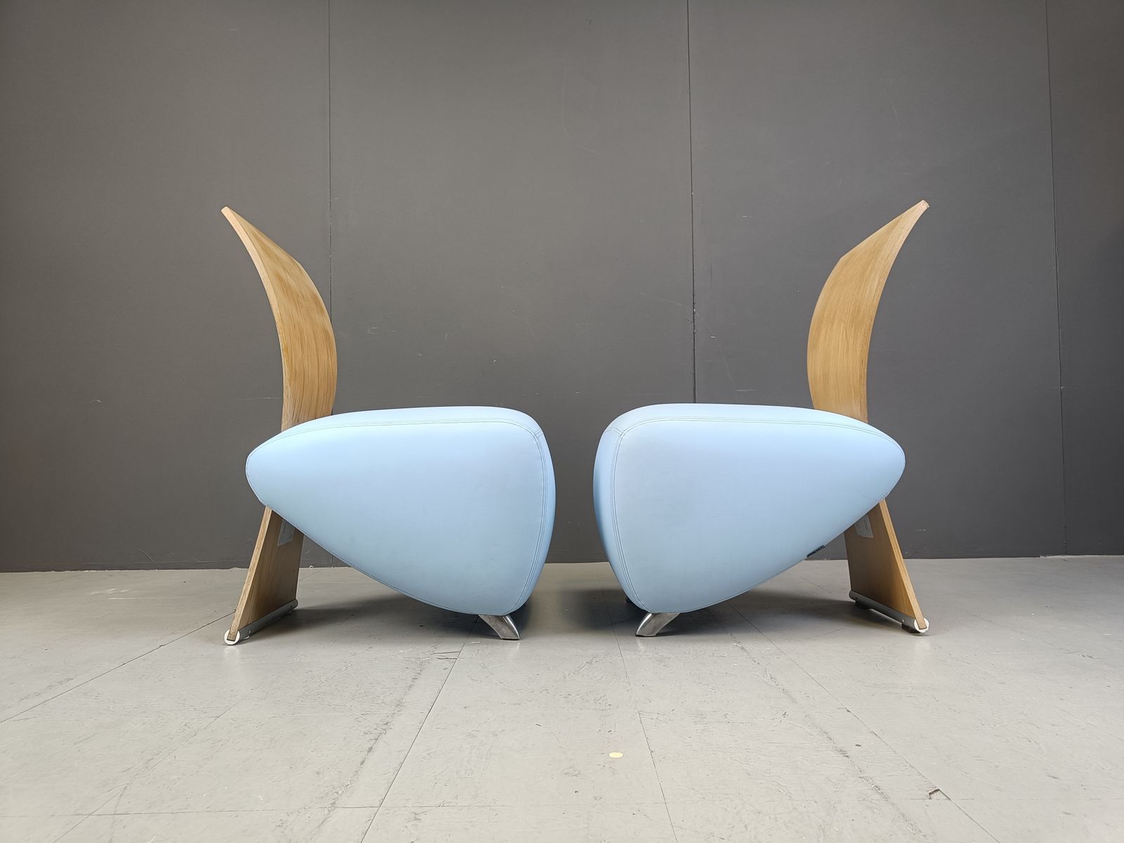 Pair Of Bobo Lounge Chairs By Dietmar Scharping For Dauphin, 2000s photo 750.0