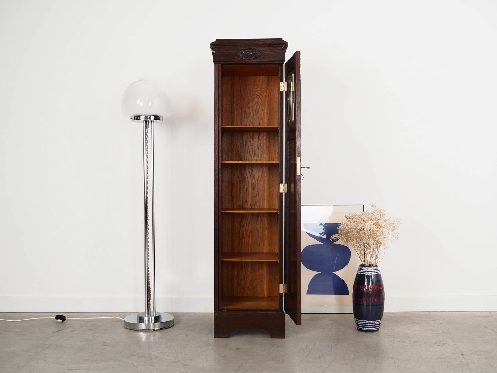 Oak Cabinet, Danish Design, 1950s, Production: Denmark photo for sale