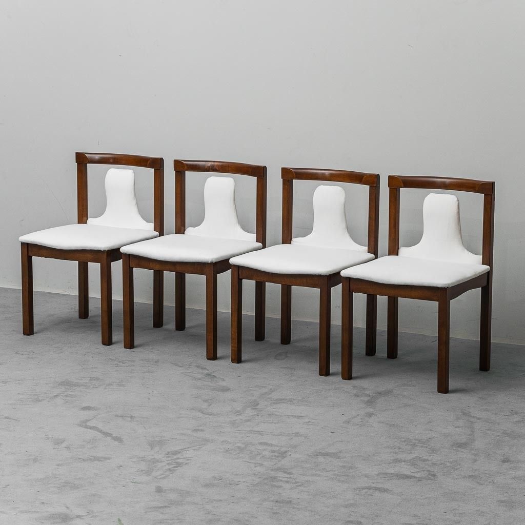 Set Of 4 Sc66 Salocchi Chairs For Sormani Italia 1960s Vintage Modern Antiques