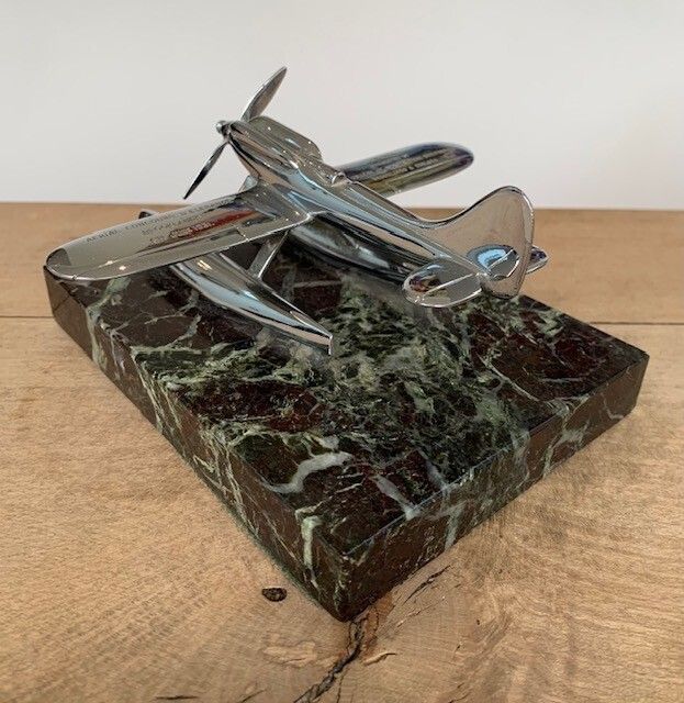 Spectacular Trophy In The Form Of A Model Of A Supermarine S5 Seaplane, Of Brooklands Concours D’elegance Interest. photo for sale