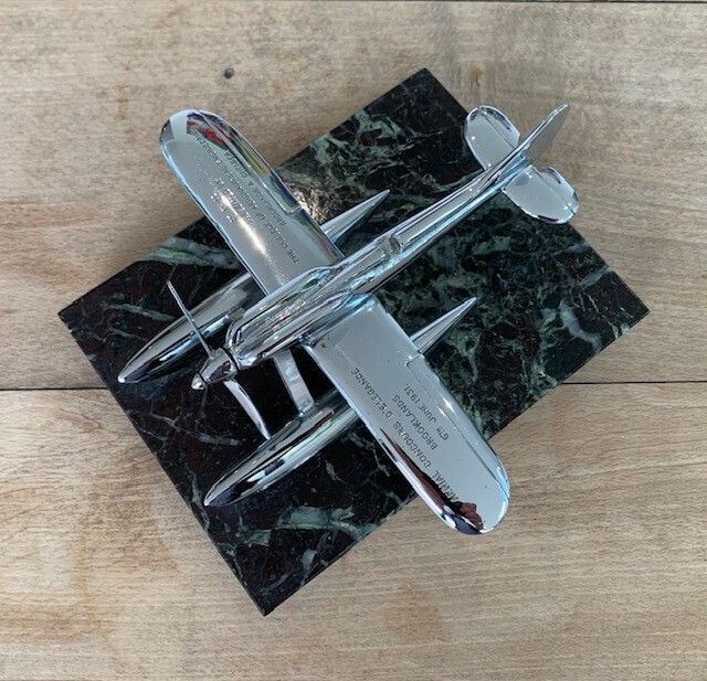 photo furniture Spectacular Trophy In The Form Of A Model Of A Supermarine S5 Seaplane, Of Brooklands Concours D’elegance Interest.