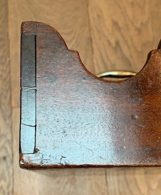photo vinterior Very Fine George III Mahogany And Brass Four Section Wine Bottle Carrier Or Caddy
