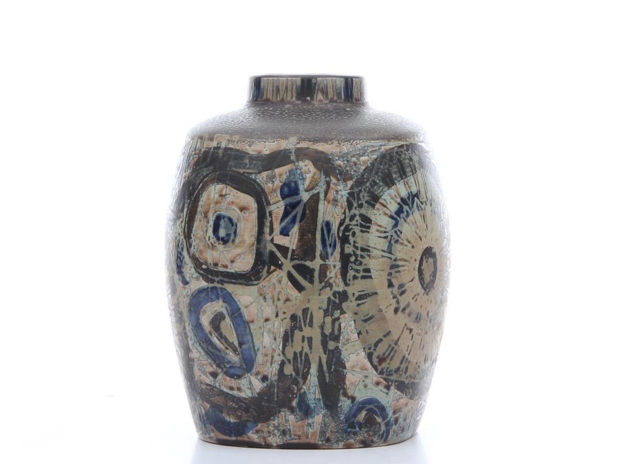 Large Baca Vase In Sterling Silver By Nils Thorsson For Royal Copenhagen, 1970s photo furniture