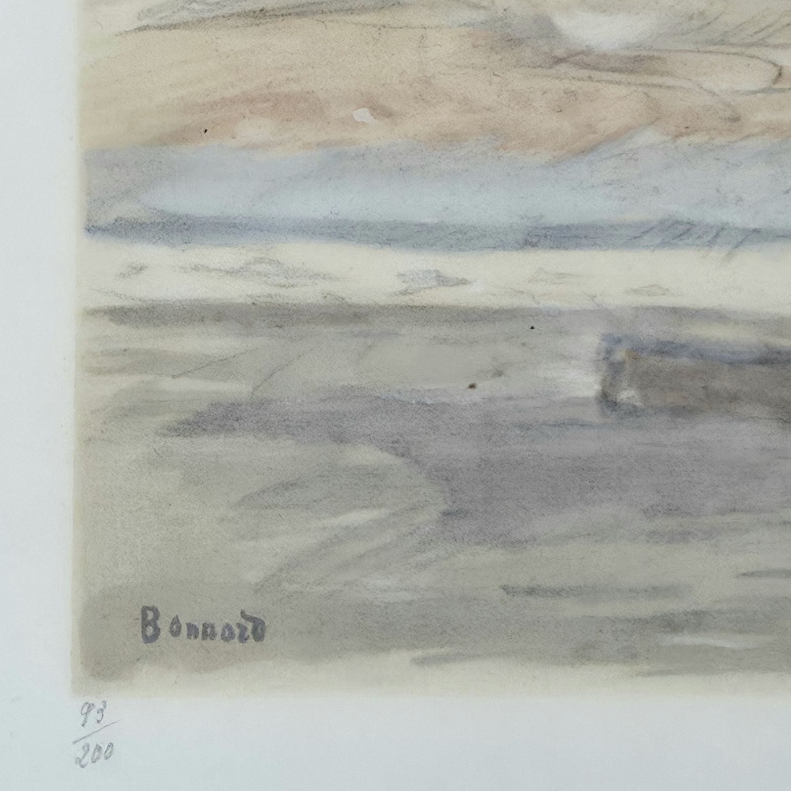 Lithographie originale de Pierre Bonnard (1867-1947) photo Art