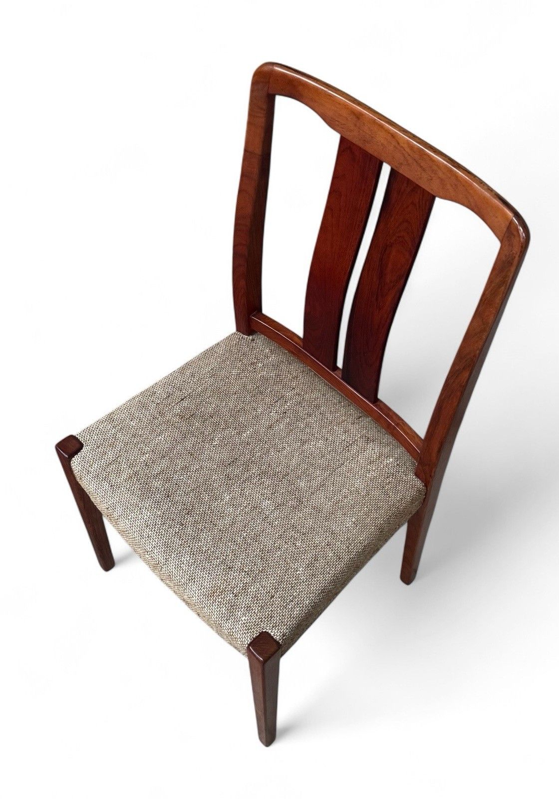 Set Of Four Rosewood Dining Chairs Swedish C1960s Mid Century Retro photo for sale