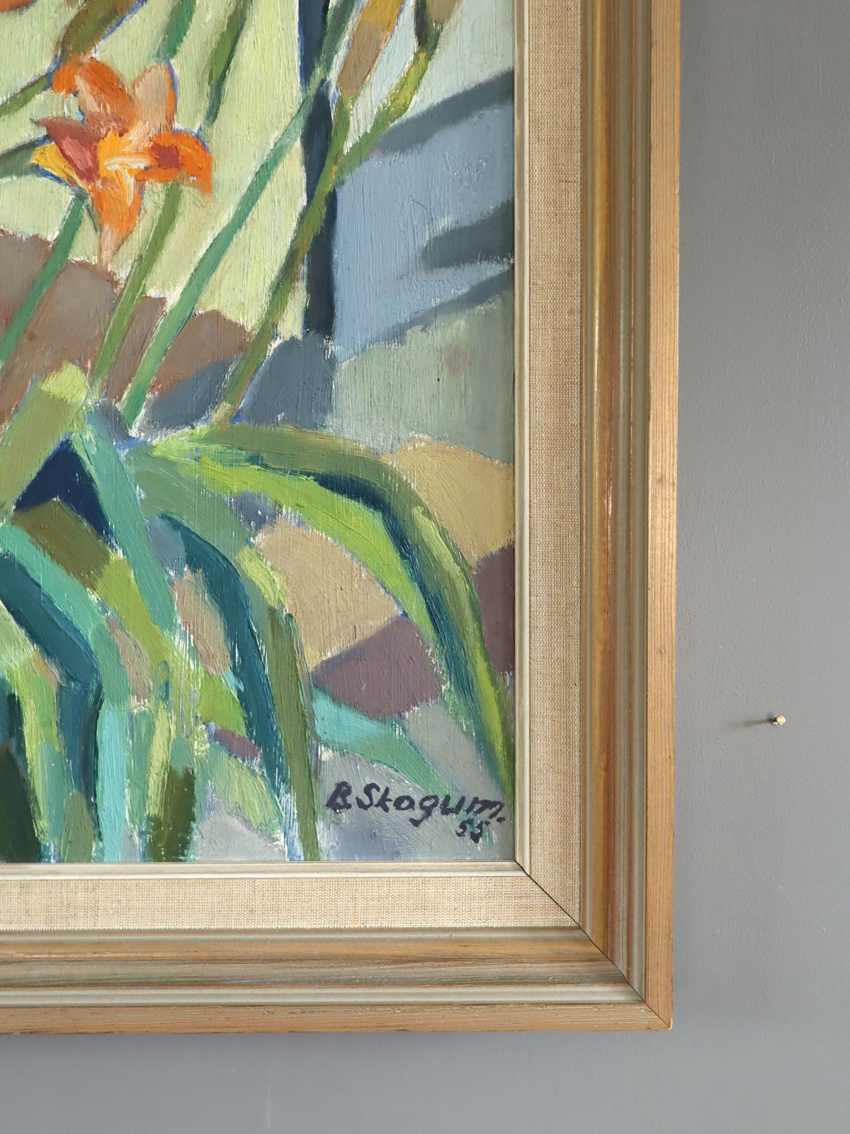Daylilies In Sunlight Oil Painting photo 765.0