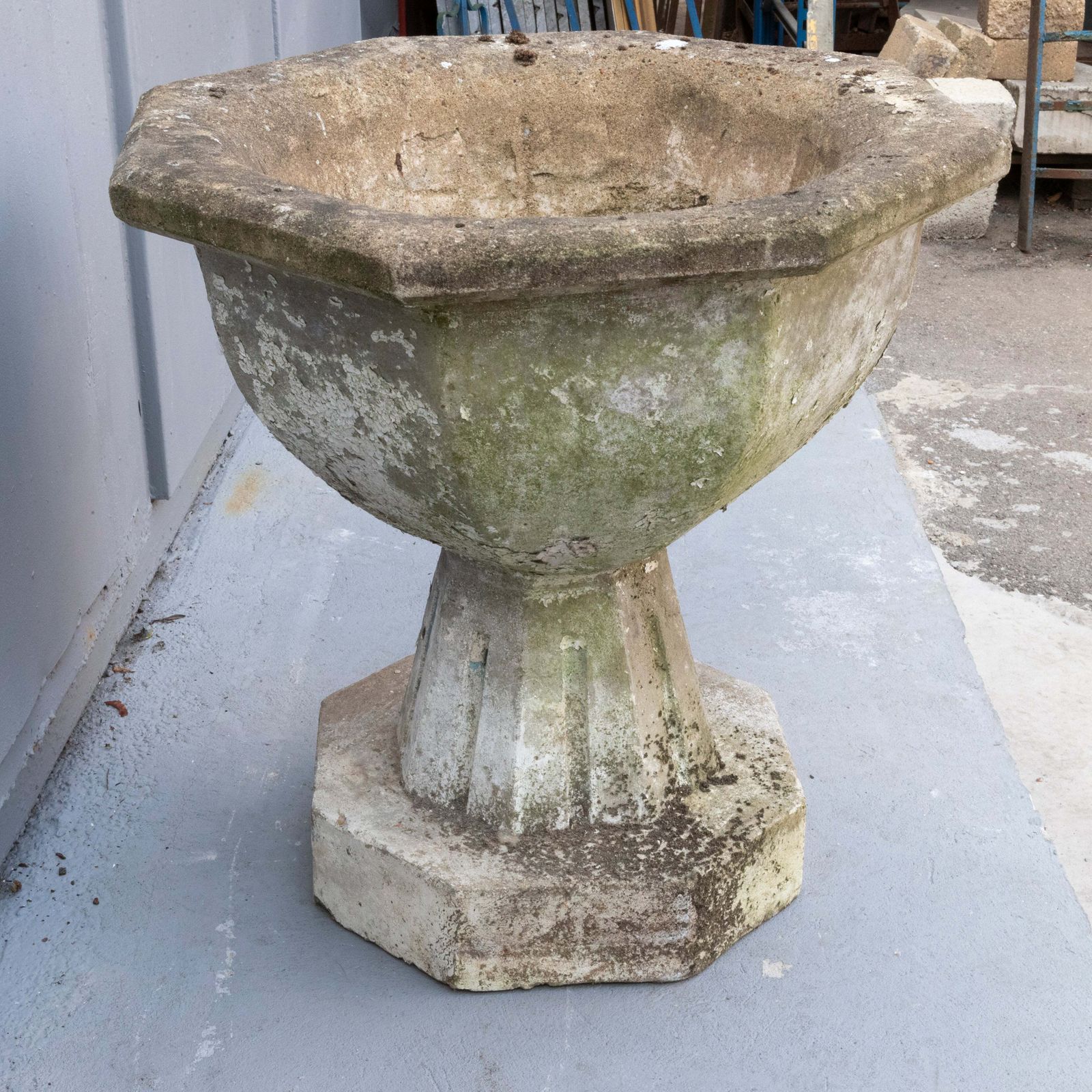 Antique Stone Urn, 1800s photo for sale