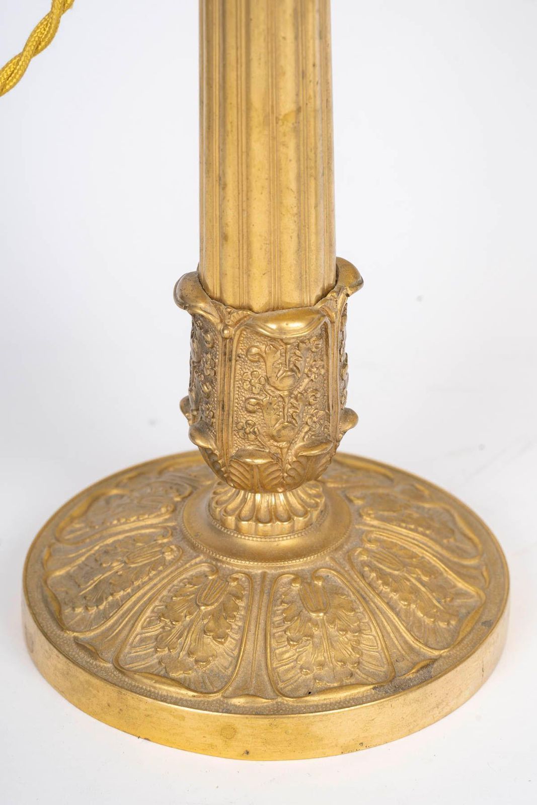Pair Of Table Lamps, Restoration Candlesticks, 19th Century. photo 2055.88