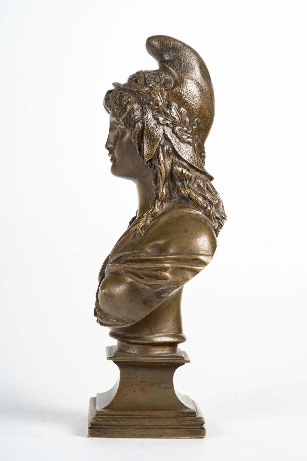 Patinated Bronze Sculpture Of Marianne, Early 20th Century. photo vinterior
