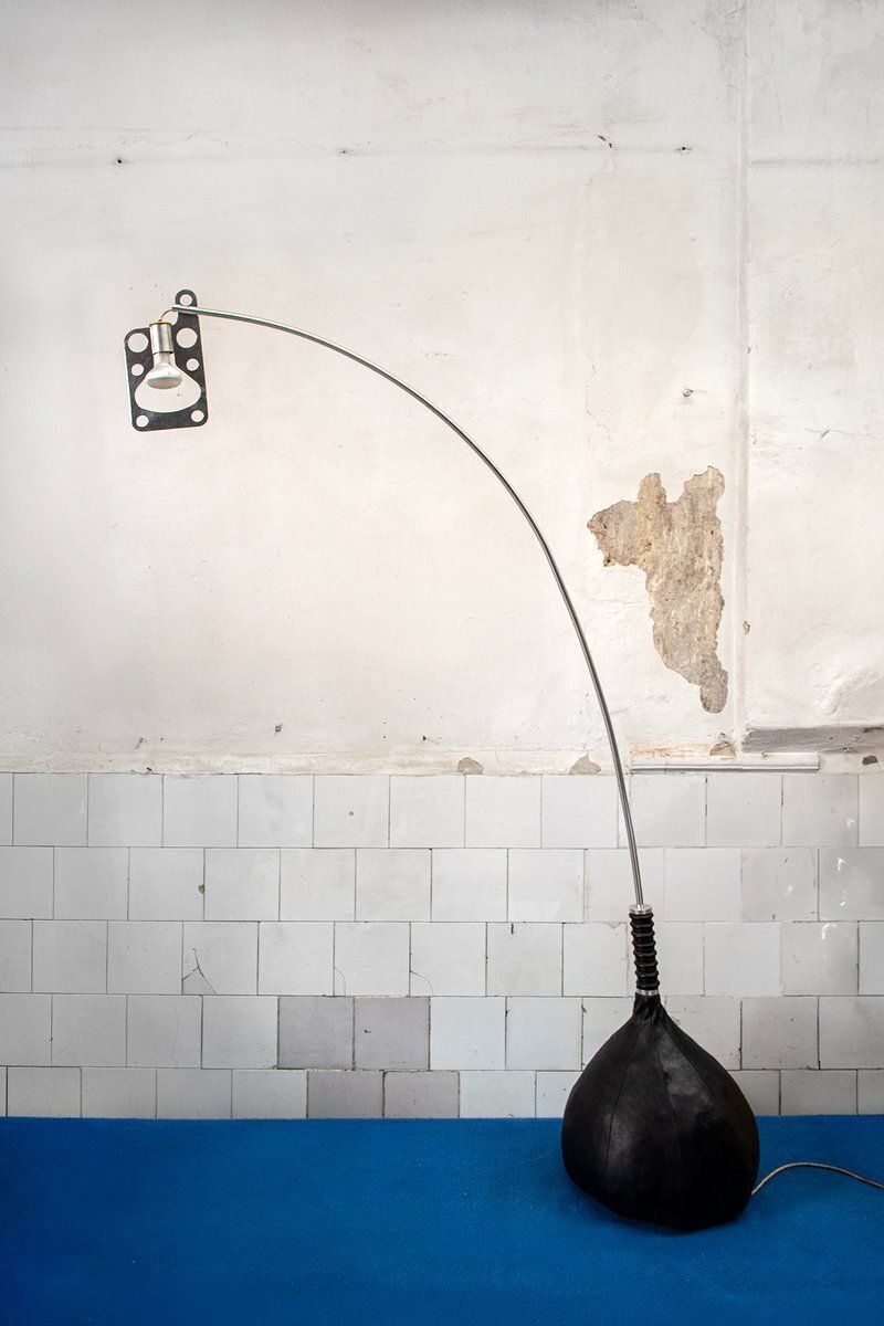 Bul Bo Floor Lamp By Roberto Gabetti & Aimaro Isola For Arbo, 1969