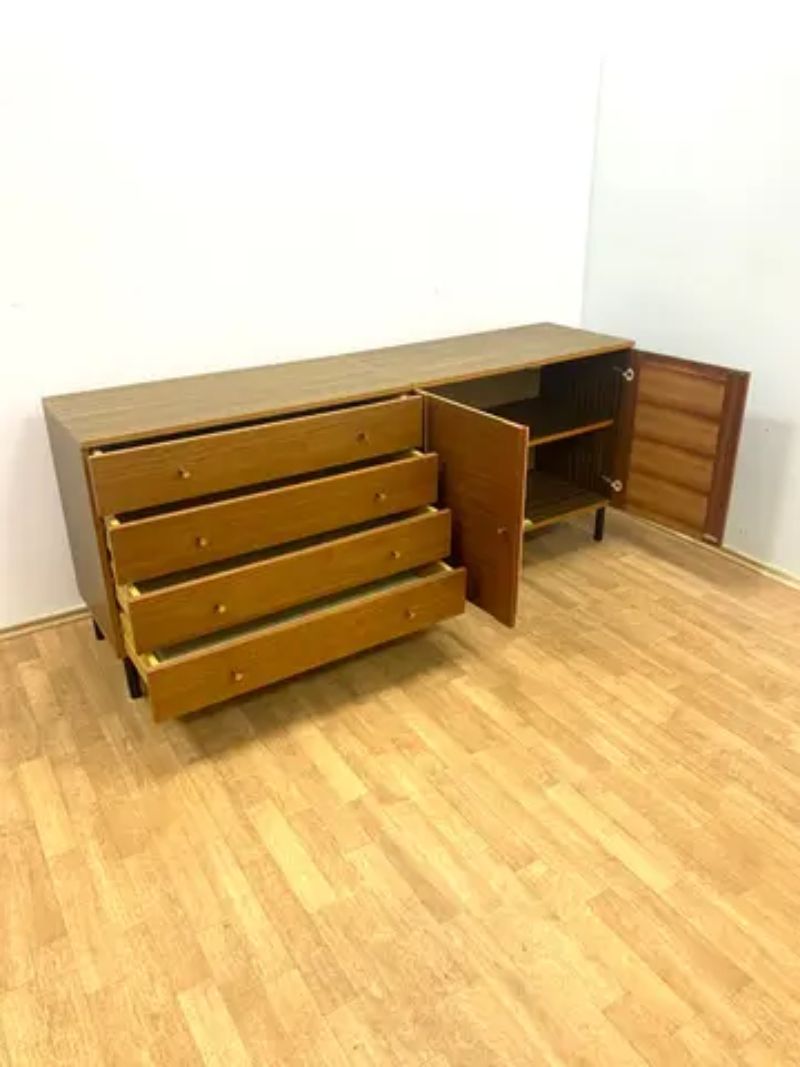 Pair Of Chests Of Drawers, Hikor Písek, 1970s, Czechoslovakia photo Furniture