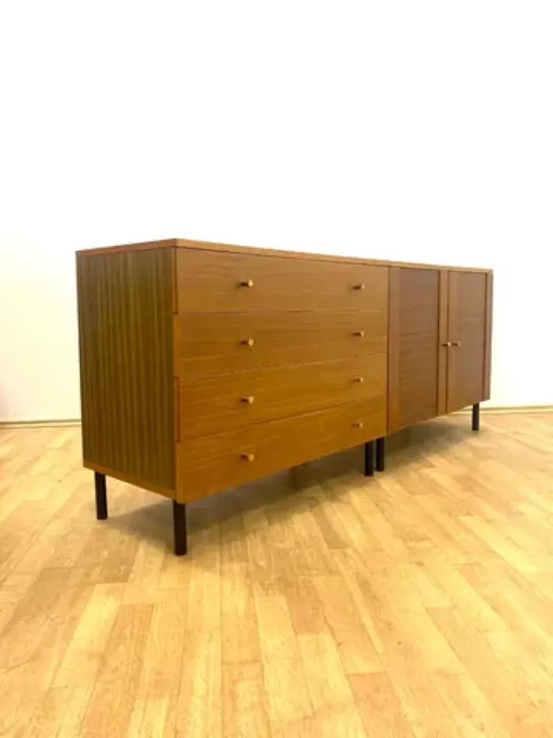 Pair Of Chests Of Drawers, Hikor Písek, 1970s, Czechoslovakia photo 766.0