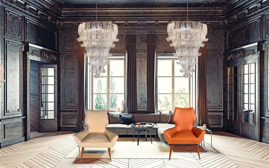 Set Of Mid Century Modern Armchairs In The Style Of Gio Ponti, 1950s photo for sale