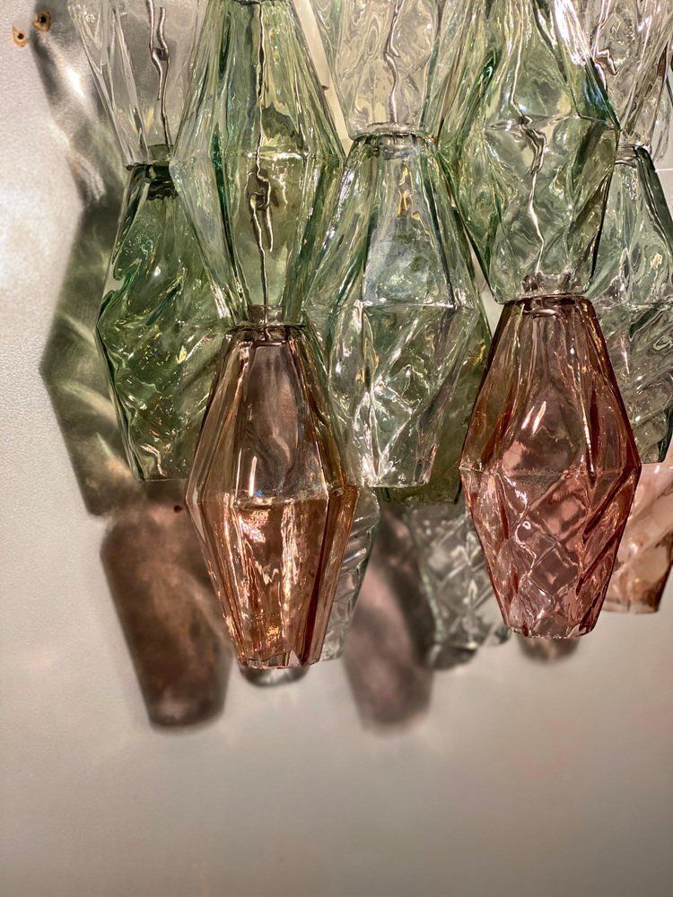 photo buy Poliedri Wall Lights By Carlo Scarpa For Venini, 1980, Set Of 2