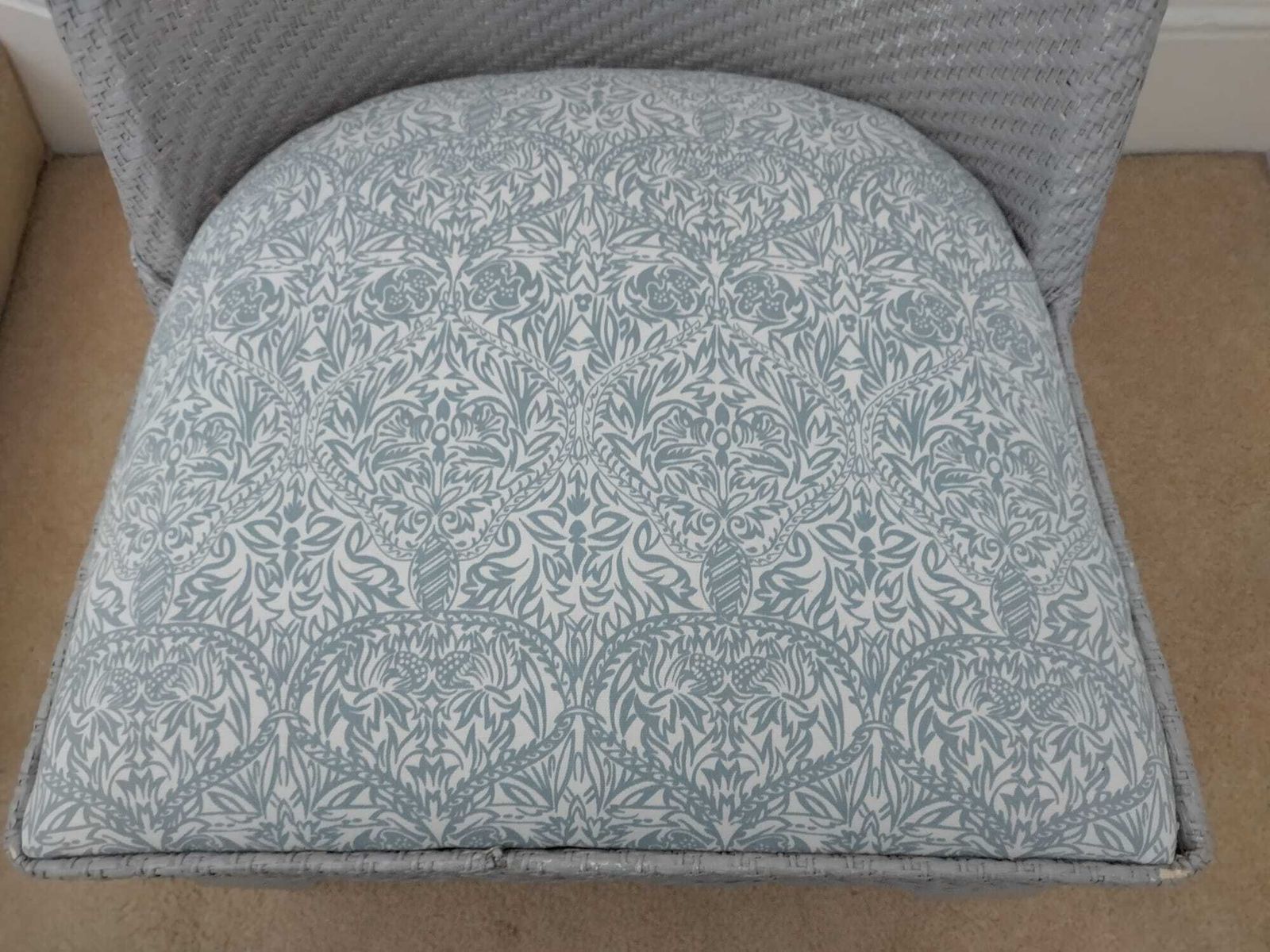 Lloyd Loom Chair, Early 20th Century photo for sale