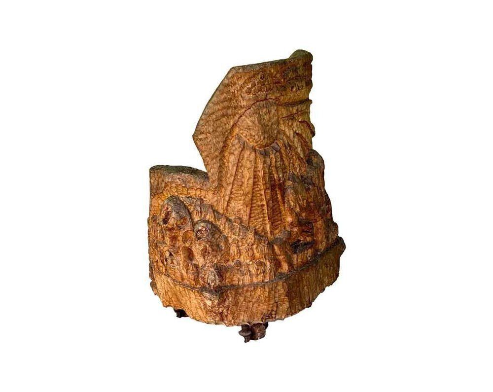 Tanzanian Brutalist Sculptural Primitive Chair, 1960s photo Furniture