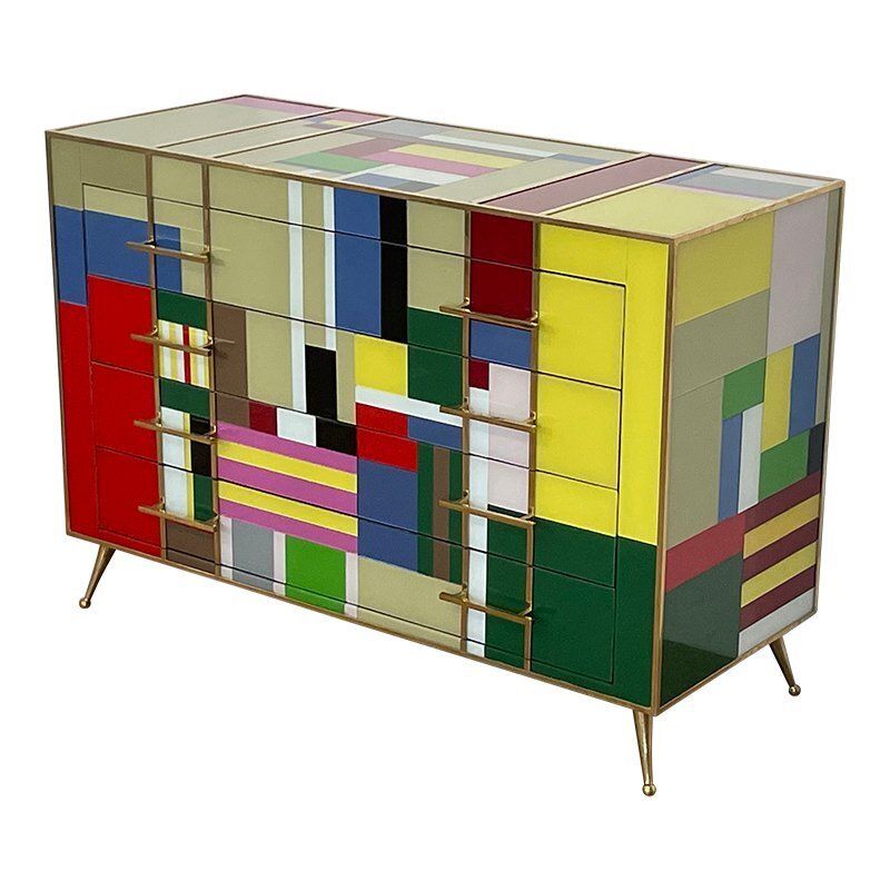 Four Drawers In Multicolor, 1980s photo Furniture
