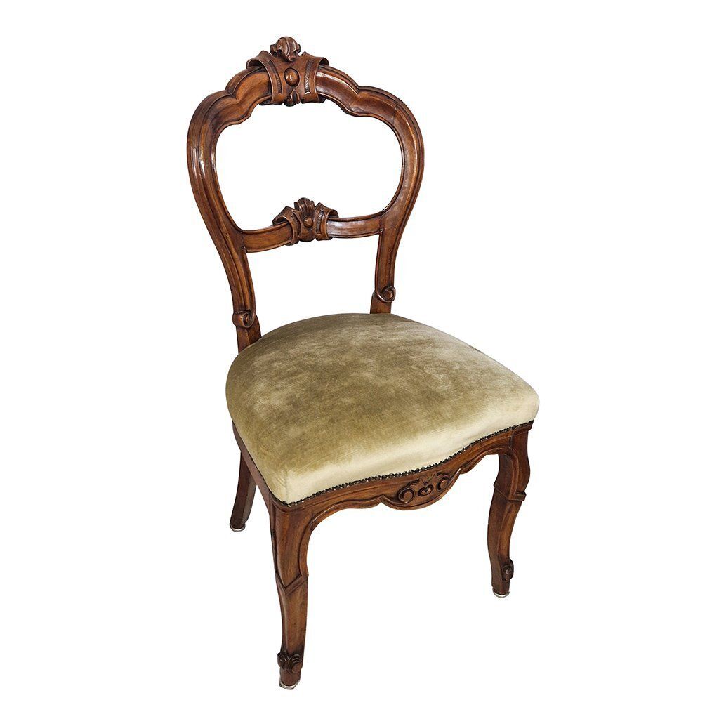 Louis Philippe Style Wooden Chair, 1960s photo buy