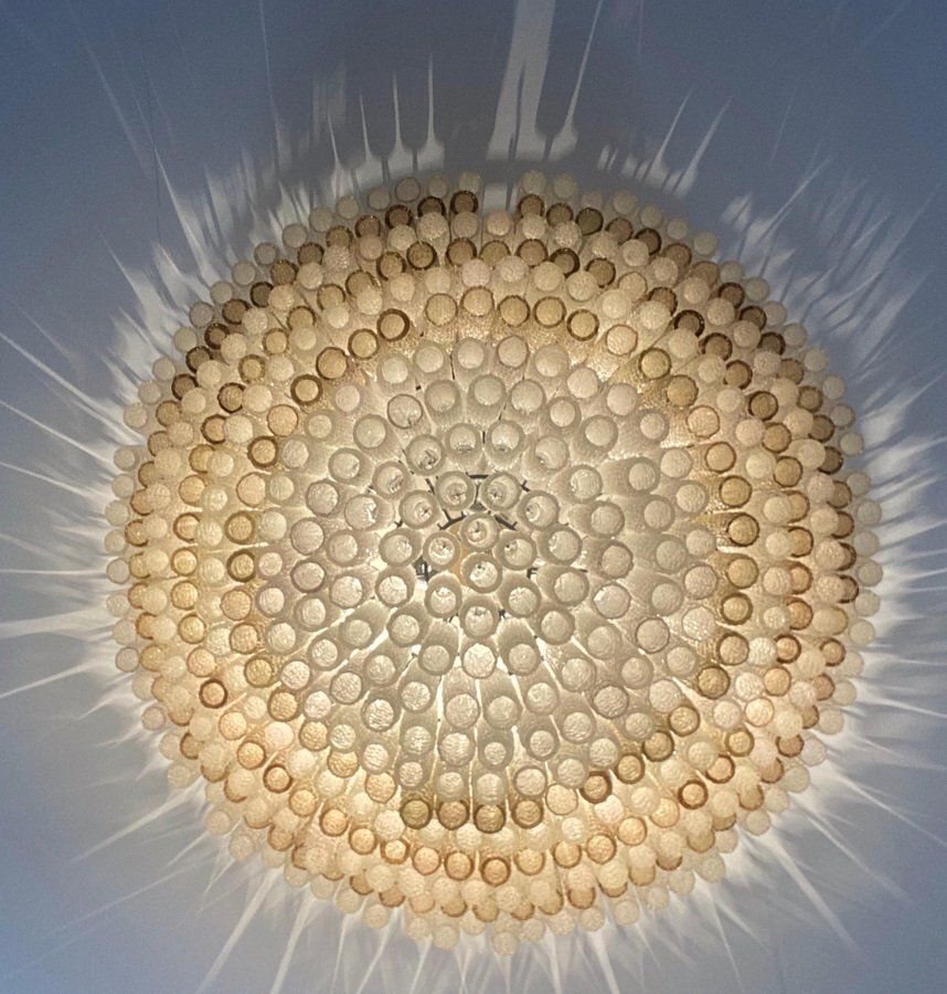 Murano Glass Chandelier By Gino Poli For Aureliano Toso photo vinterior