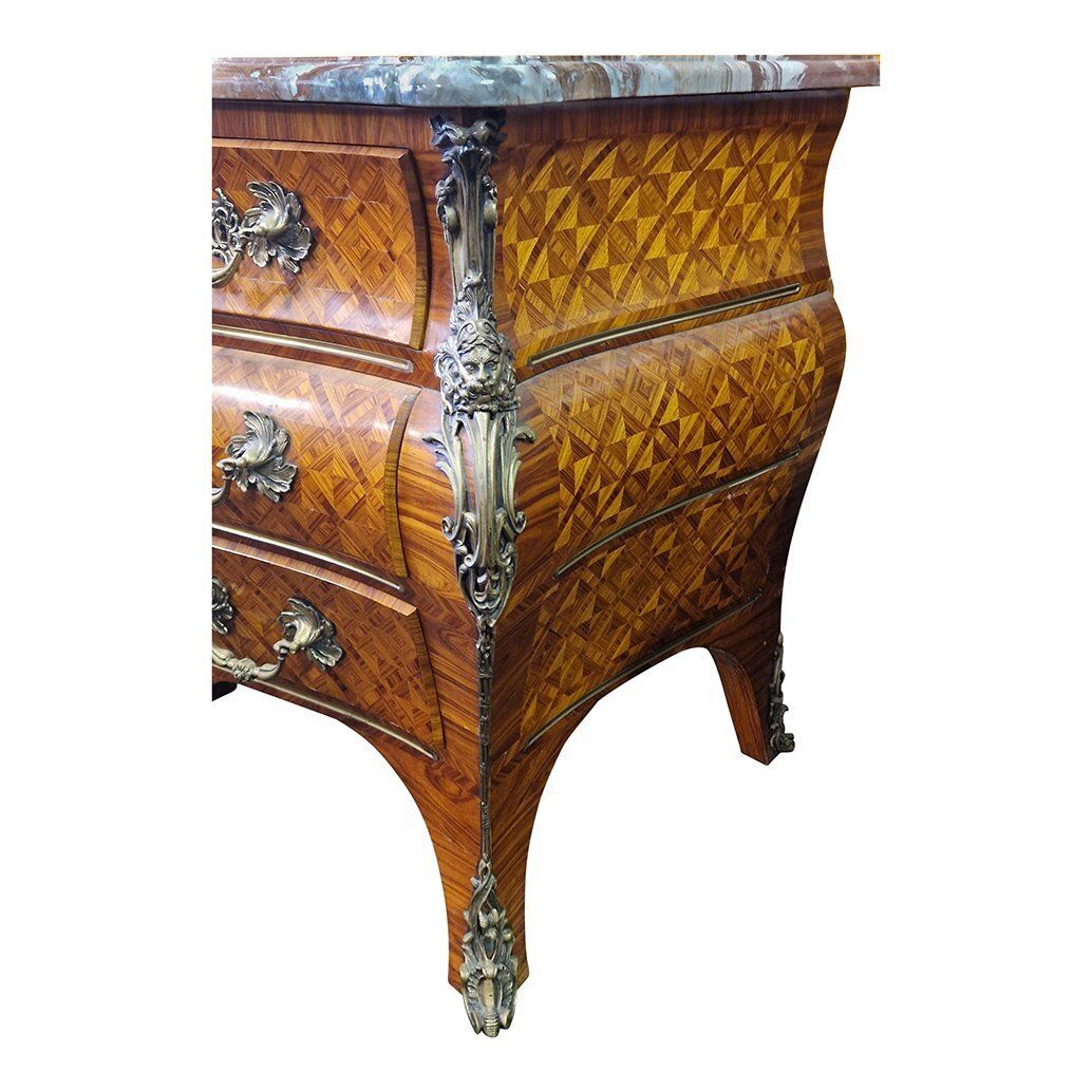 French Louis XV Style Chest Of Drawers, 1960s photo Furniture