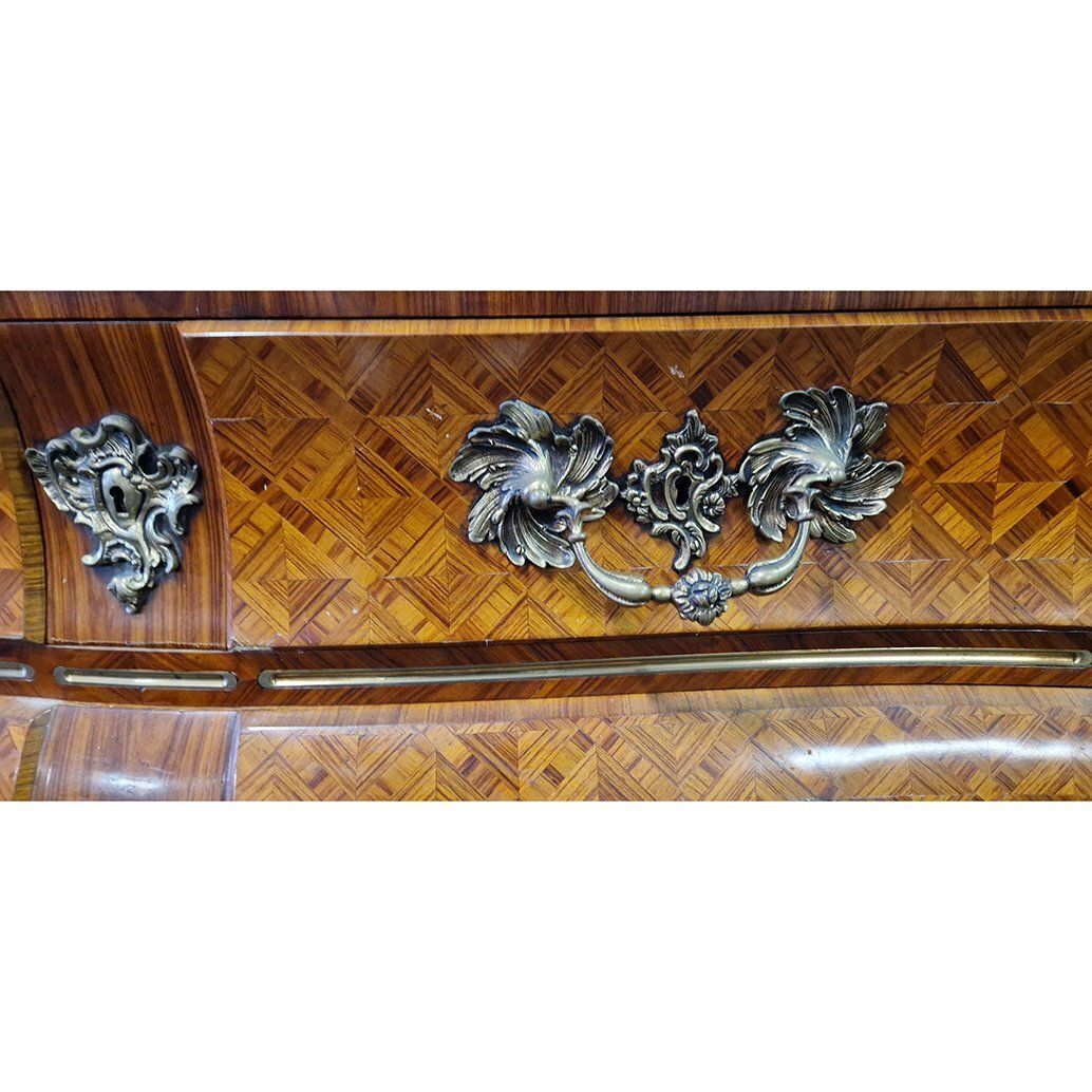 French Louis XV Style Chest Of Drawers, 1960s photo vinterior