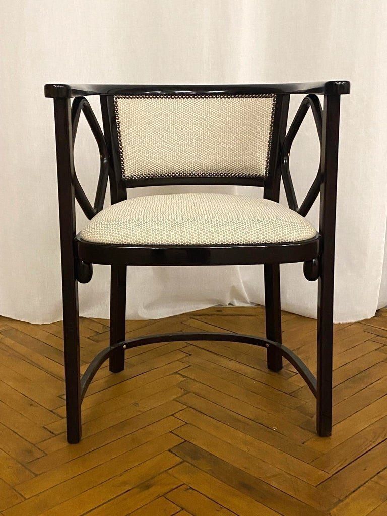 Set Of Armchairs By Josef Hoffmann For Thonet, 1970s photo vinterior