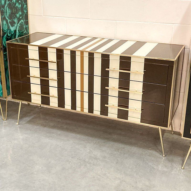 Three Drawer Dresser, 1980s