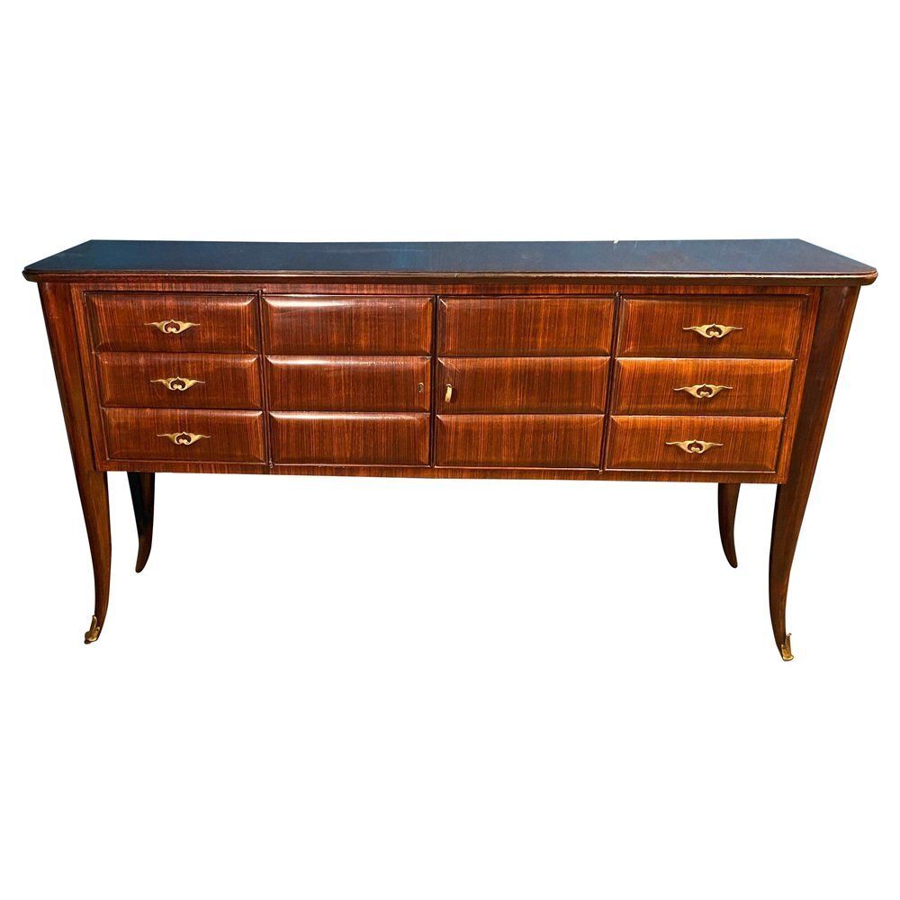 Italian Bar Cabinet Attributed To Paolo Buffa, 1950s