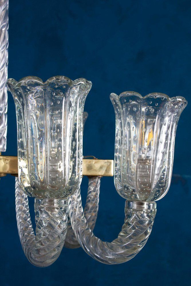 Art Deco Chandelier By Barovier & Toso photo vinterior