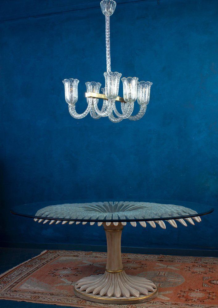 photo buy Art Deco Chandelier By Barovier & Toso