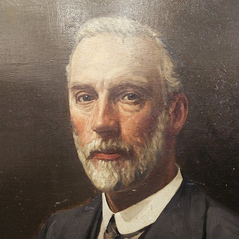 Portrait Of A Man, 1960s, Oil On Canvas photo for sale