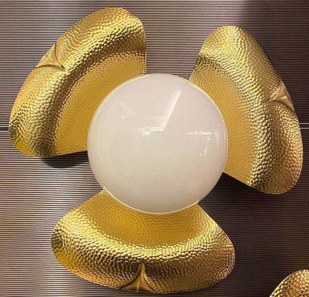 Mid Century Italian Sconces In The Style Of T. Barbi, 1960s, Set Of 10 photo for sale