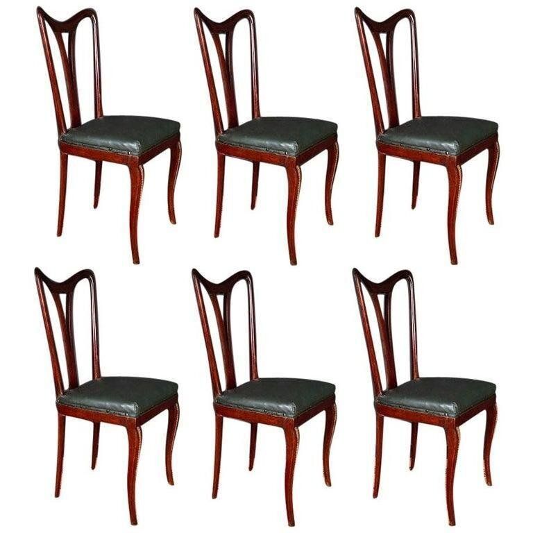 photo buy Mid Century Italian Dining Room Set With Table And Bar Cabinet, 1940