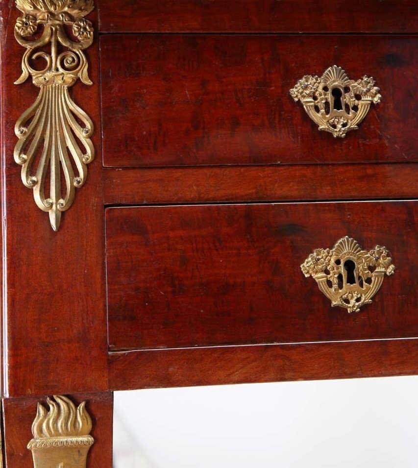 photo furniture French Empire Mahogany Office Writing Table, 1810