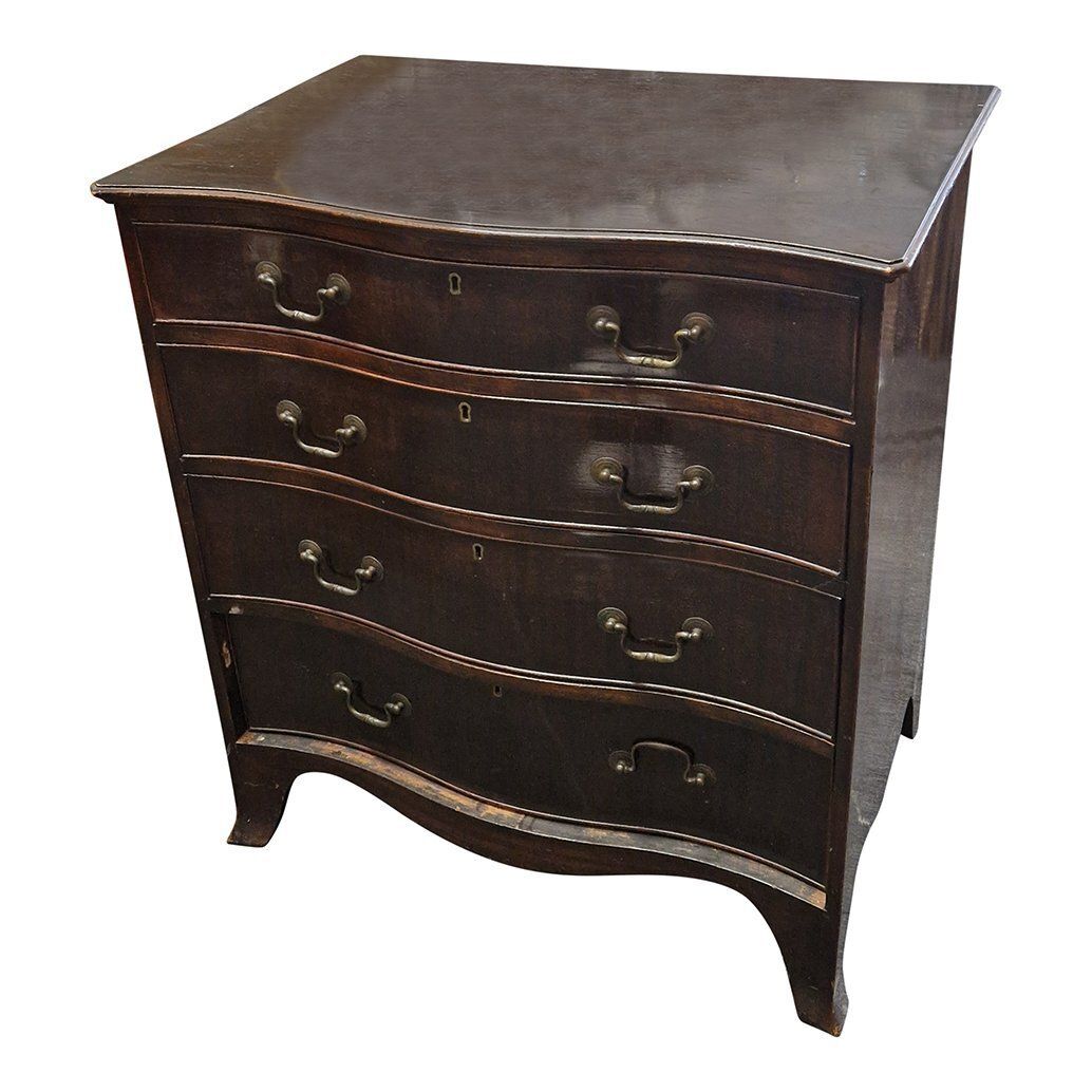Mid Century Mahogany Chest Of Drawers photo Furniture