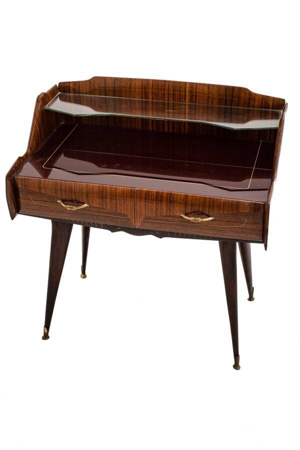 photo furniture Mid Century Italian Nightstands In The Style Of Paolo Buffa, 1950s, Set Of 2