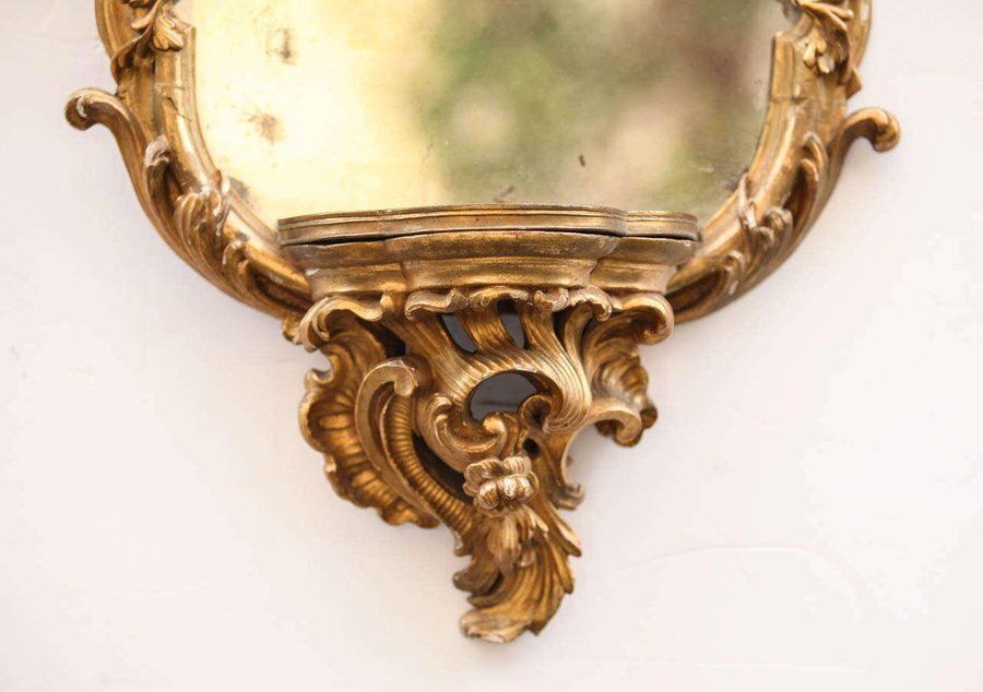 18th Century Roman Giltwood Mirrors, Set Of 4 photo for sale