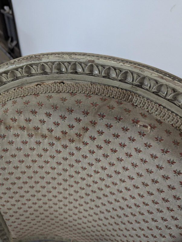 530.0 Louis XVI Style Armchairs, Set Of 2 photo