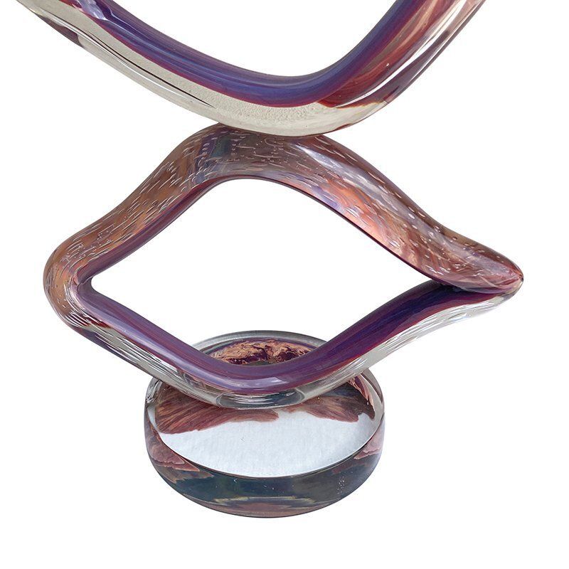 20th Century Abstract Sculpture Attributed To The Master Alessandro Barbaro, Murano, 1980s photo 3585.0