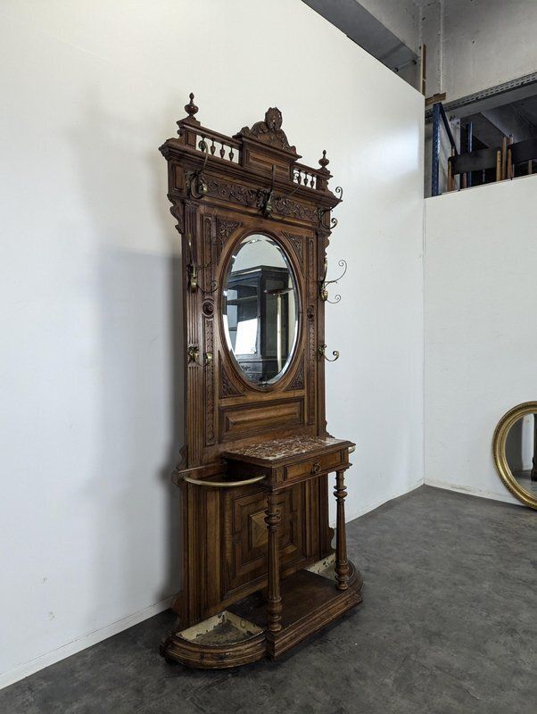 Walnut Cloakroom, Late 19th Century photo furniture