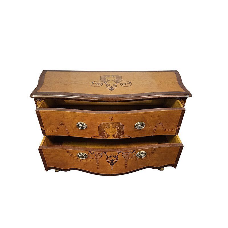Two Drawer Wooden Chest Of Drawers photo 3141.0